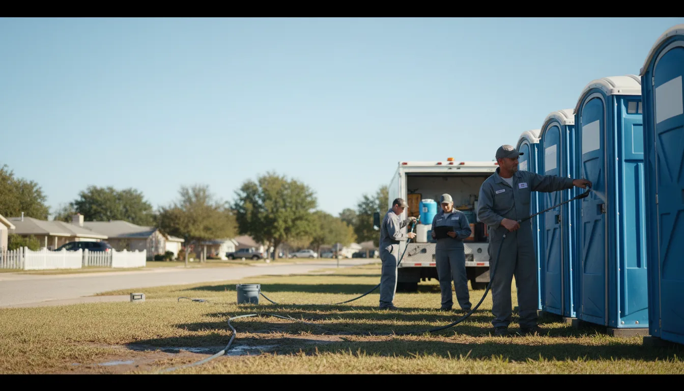 Long-Term Portable Toilet Rental in Sedgwick, KS near me
